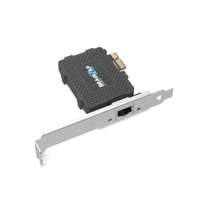 BRAINZAP 1 Gbit/s PCIe PCI-Express High-Speed Gigabit LAN Adapter Netzwerk Karte Realtek RTL8111L 10/100/1000 Mbits