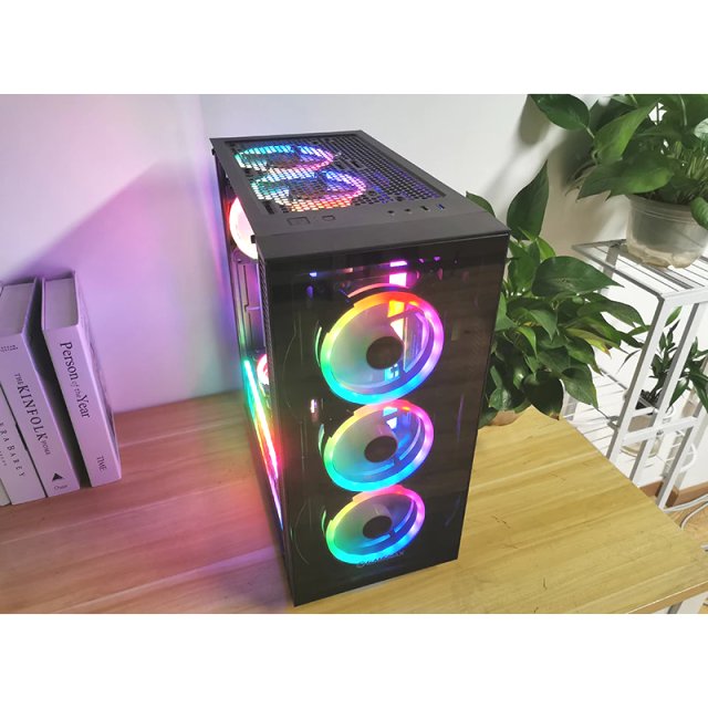 BRAINZAP 1x 120mm LED A-RGB Case Fan SET Gehäuse Lüfter Aura Asus Asrock MSI Gigabyte Music-Sync Coolmoon