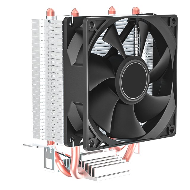 BRAINZAP CPU Kühler 4-PIN PWM 100W TDP Fan Lüfter Intel 1150 1151 1155 1156 1700 AMD AM2 AM3 AM4