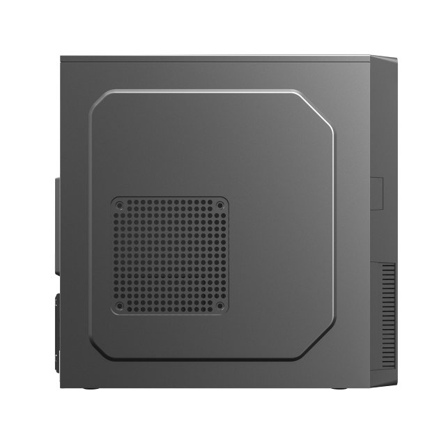 BRAINZAP Micro-ATX PC-Gehäuse Mid-Tower Case USB 3.0 mATX µATX Mini-ITX Schwarz 