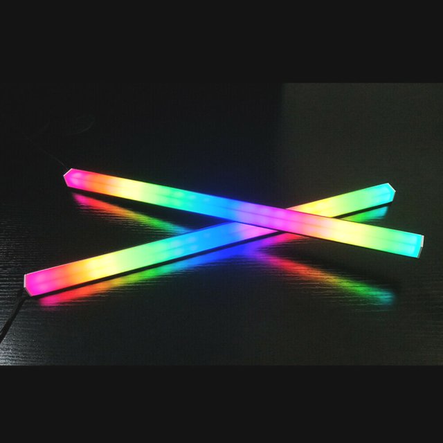 COOLMOON A-RGB LED-Leiste Lichtleiste 3-PIN Magnet Aura Asus Asrock MSI Gigabyte Magentisch