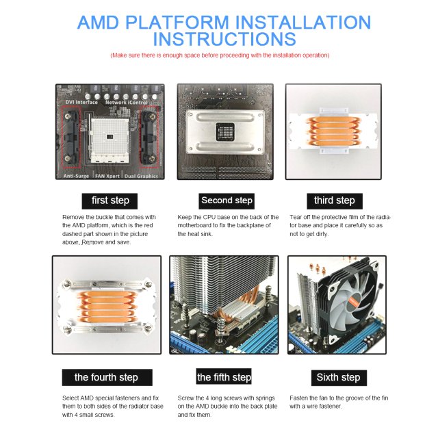 COOLMOON CPU Kühler Frost X5 - Fan Lüfter A-RGB Aura Asus Asrock MSI Gigabyte für Intel/AMD CPUs