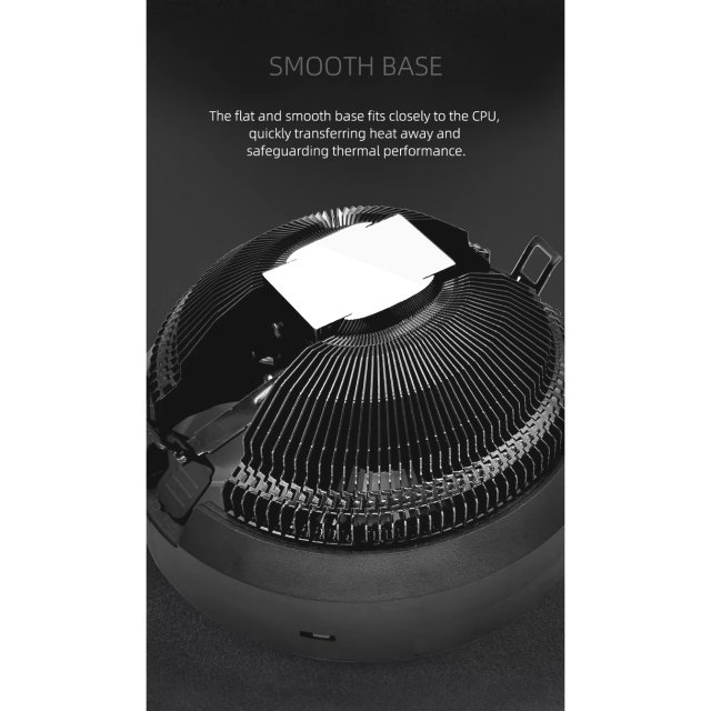COOLMOON RGB CPU Kühler - 95W TDP - Fan Lüfter Prozessor 12V PWM 1150 1151 1155 AM2 AM3 AM4 Intel & AMD