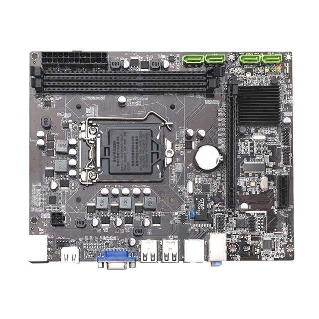 BRAINZAP Intel H55 Sockel LGA 1156 Mainboard - PCI-Express x16 - VGA HDMI z.B. für i7-870