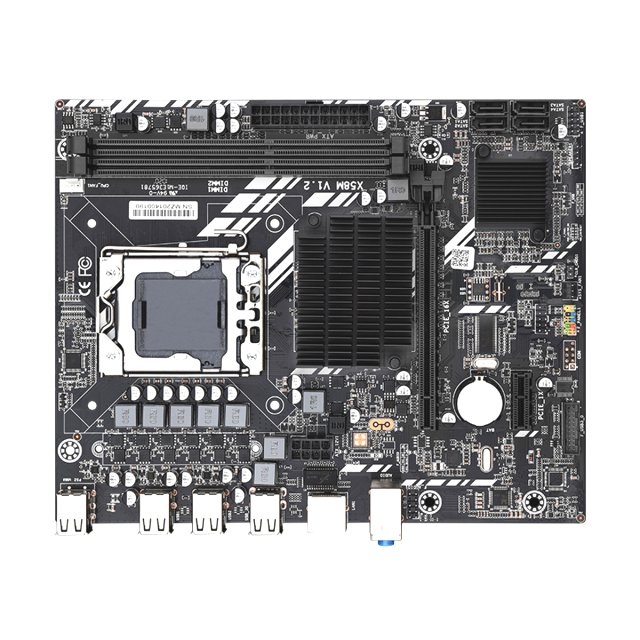 BRAINZAP Intel X58 Sockel LGA 1366 Mainboard - ECC RDIMM - Xeon Support