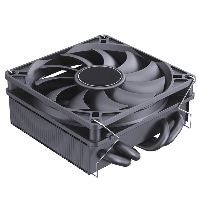 BRAINZAP ITX CPU Kühler 45 mm 4-PIN PWM 130W TDP Fan Lüfter 1150 1151 1155 1156 1700 AM2 AM3 AM4