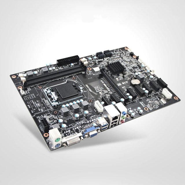 BRAINZAP Intel Q87 Crypto Mining Mainboard 8x PCI-Express PCIe Motherboard ATX DDR3