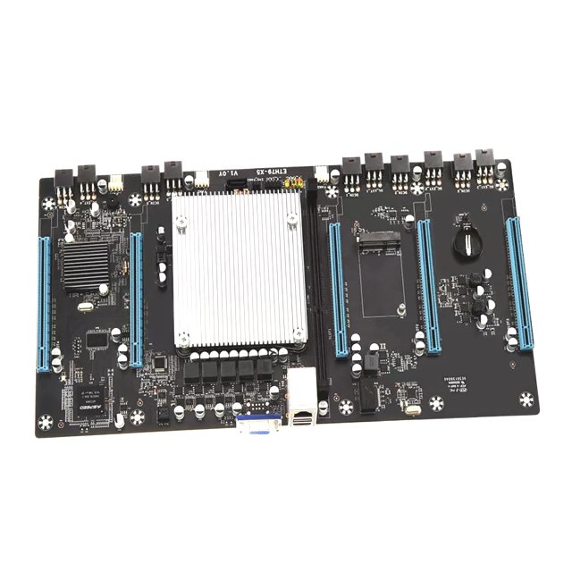 BRAINZAP Intel X79 Crypto Mining Mainboard 5x PCI-Express PCIe Motherboard All-in-One mit Xeon-CPU für RTX 3060