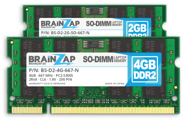 DDR2 Notebook Speicher (SO-DIMM 200 PIN)